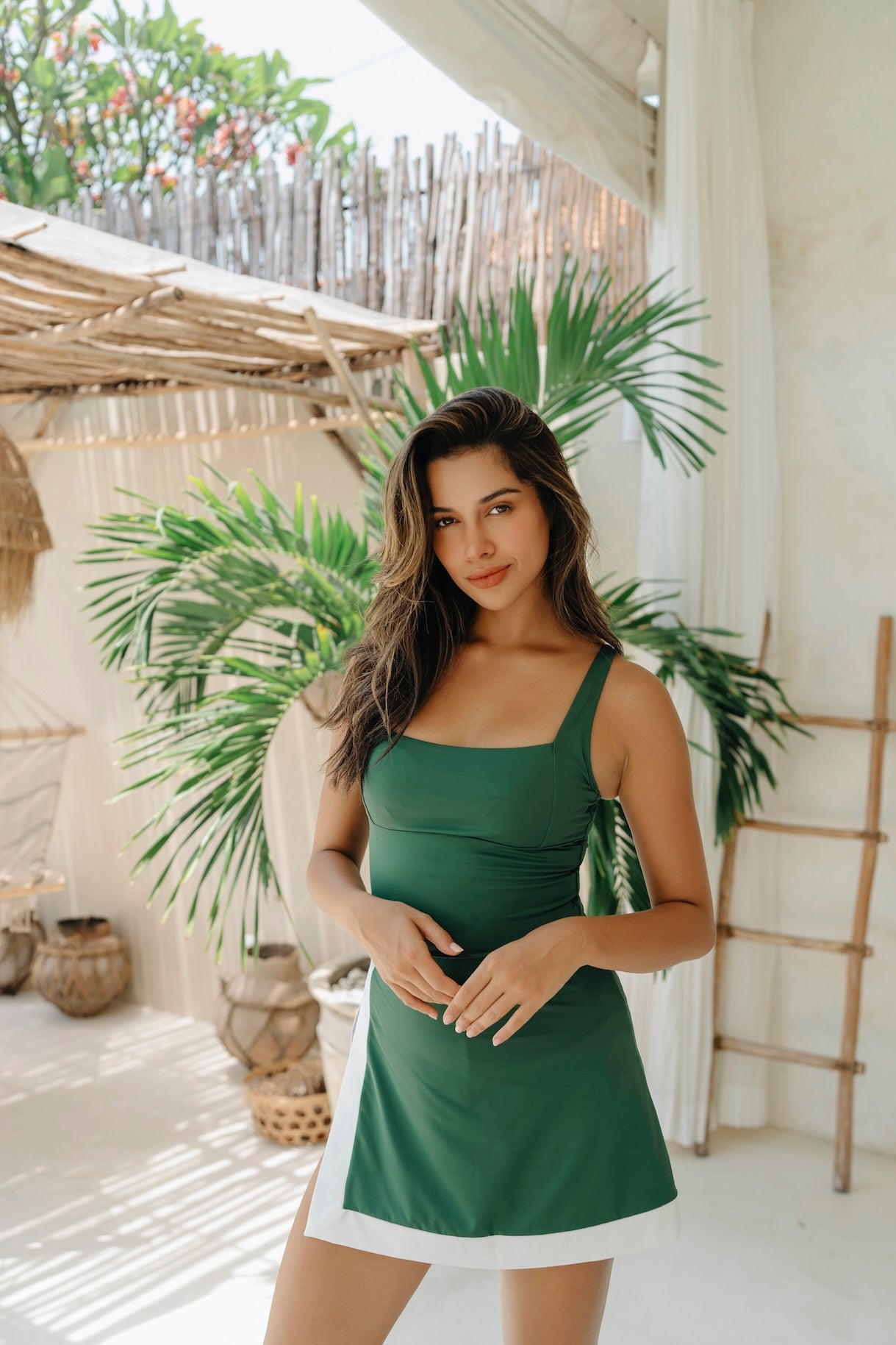 Lush Green Lueur Tankini