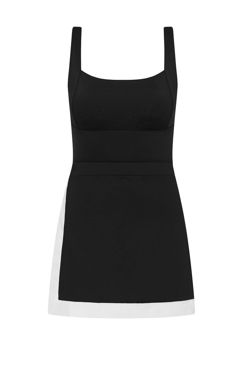 BLACK INEZ 2 PIECE SWIM SET
