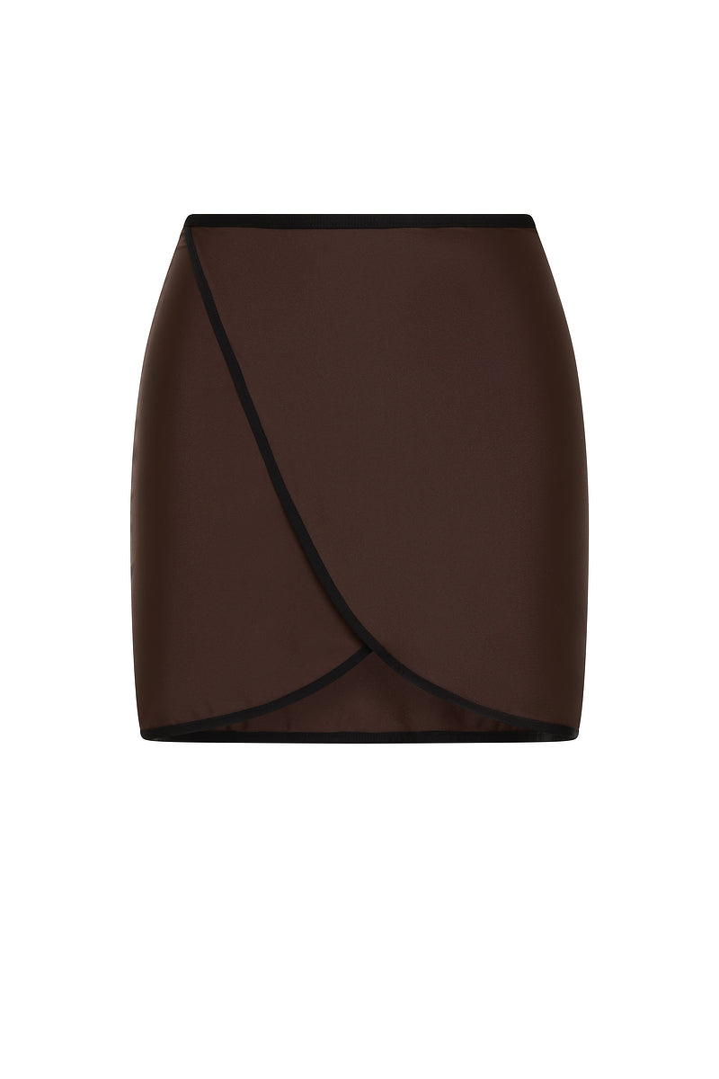 CHOCOLATE BROWN SERENA 3 PIECE SWIM SET
