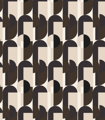 Layali Geo Silk Scarf